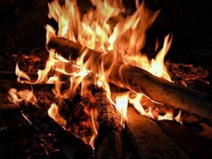 Blog-kampvuur